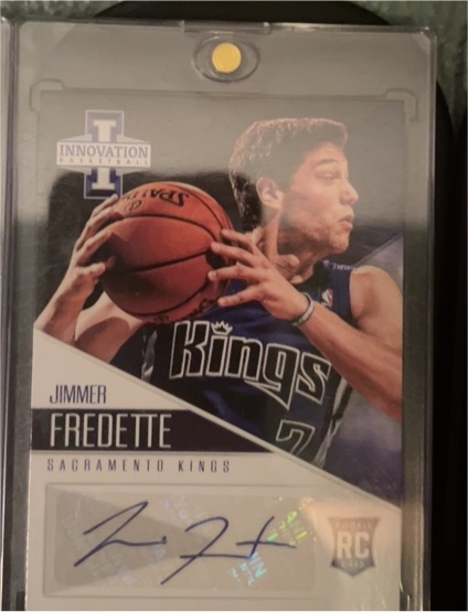 2011 Innovation Basketball #Jimmer Fredette Sacramento Kings Rookie Card — front