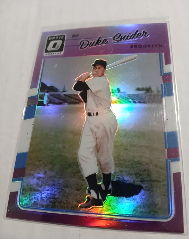2021 Donruss Optic #OF-DS Duke Snider — front