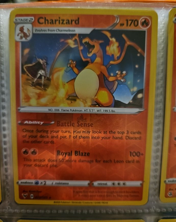 2020 Pokemon #006 Charizard — front
