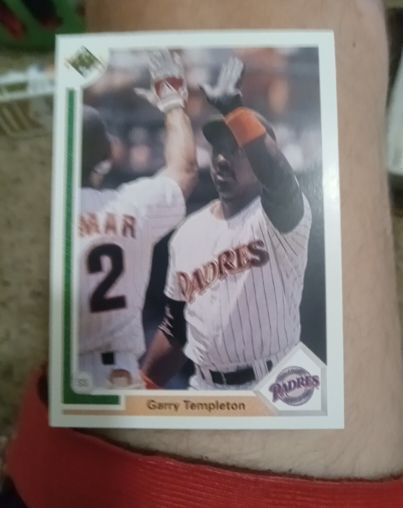 1990 Upper Deck #60 Gerry Templeton — front