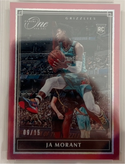 2020 Panini One and One #09 Ja Morant — front