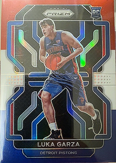 2021-22 Panini Prizm #291 Luka Garza — front