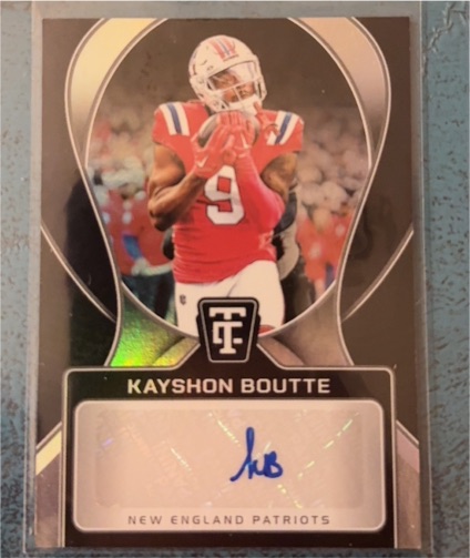 2024 Panini Totally Certified Signatures Kayshon Boutte — front
