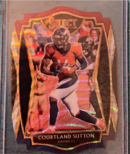 2020 Panini Select #139 Courtland Sutton — front