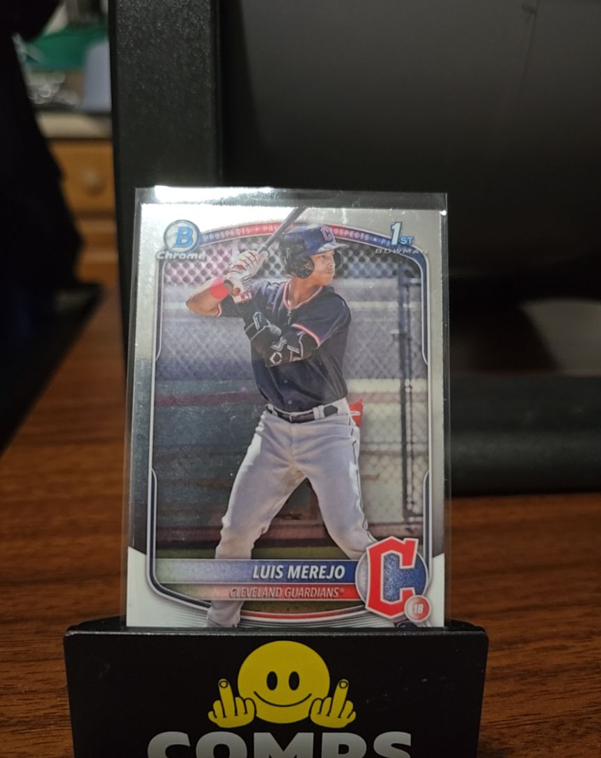 2025 Bowman Chrome Prospects #BCP-140 Luis Merejo — front