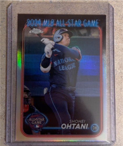 2024 Topps Chrome Update #ASGC-18 Shohei Ohtani All-Star Game — front