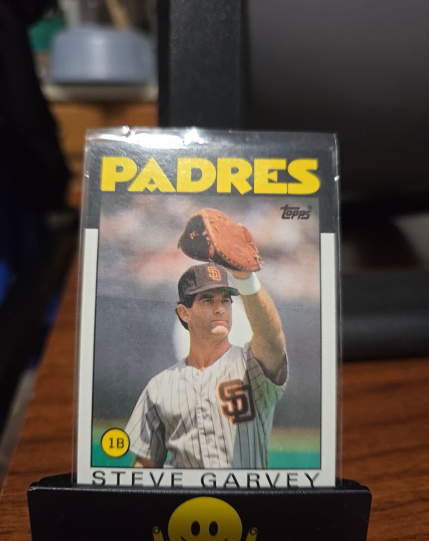 1986 Topps #660 Steve Garvey — front