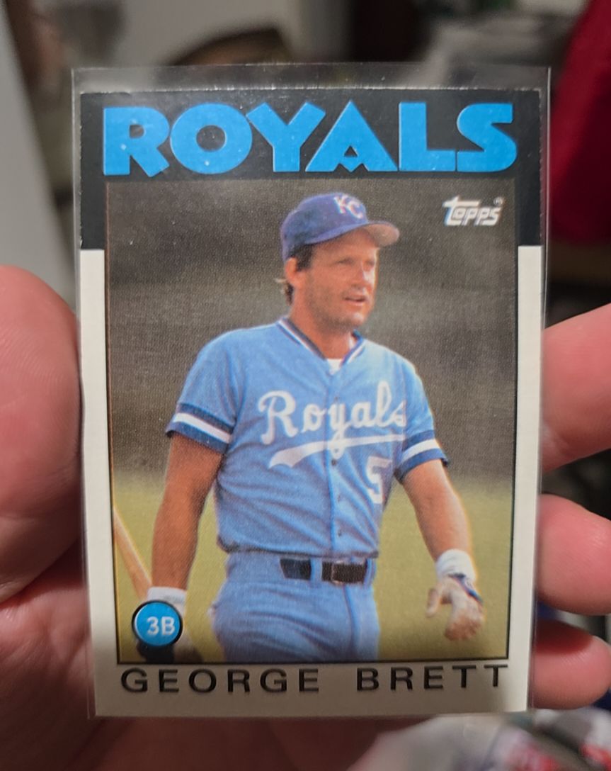 1986 Topps #300 George Brett — front