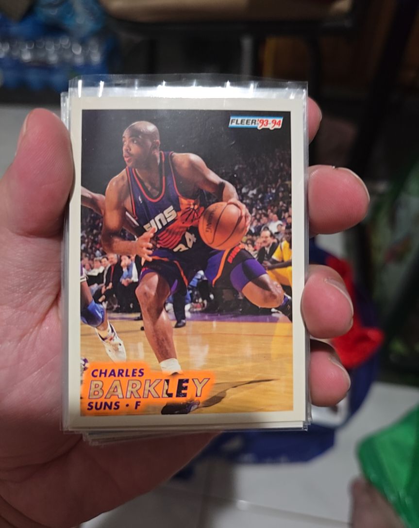 1993-94 Fleer #163 Charles Barkley Phoenix Suns — front
