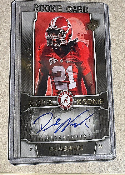 2012 SPx #87 Dre Kirkpatrick Rookie Card — front