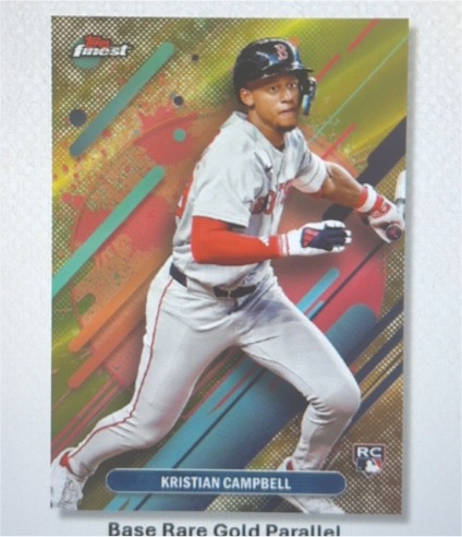 2024 Topps Finest #RC Kristian Campbell — front
