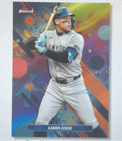 2024 Topps Finest #200 Aaron Judge — front