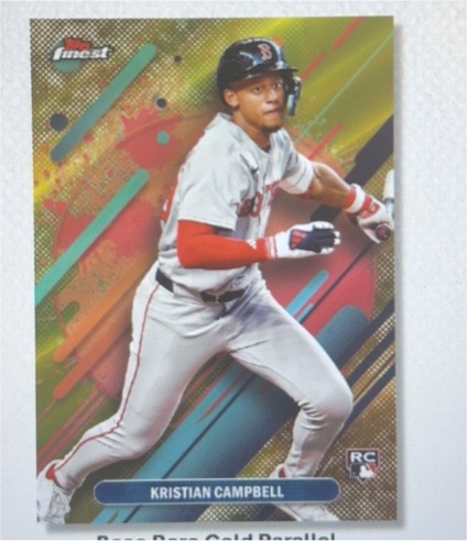 2024 Topps Finest #RC Kristian Campbell — front