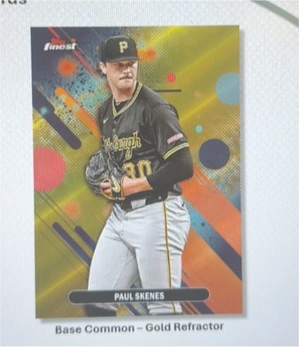 2025 Topps Series 1 Stars of MLB #SMLB-27 Paul Skenes — front
