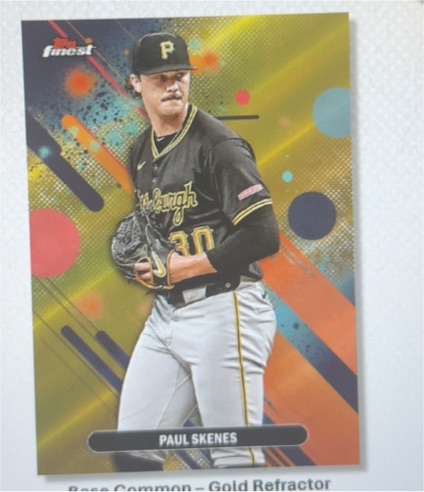 2024 Topps Finest #Paul Skenes — front