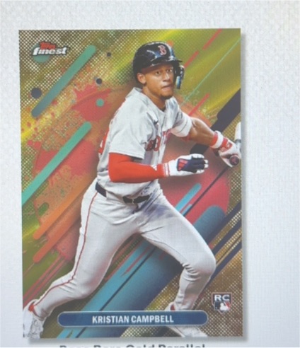 2024 Topps Finest RC Kristian Campbell — front