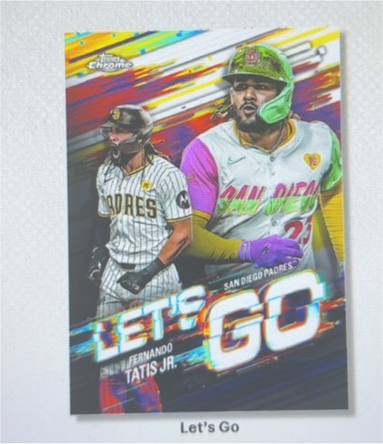 2024 Topps Chrome Let's Go Fernando Tatis Jr — front