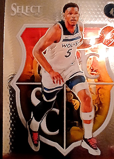 2024-25 Panini Select #11 Anthony Edwards Select Certified — front