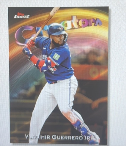 2024 Topps Finest Creators Vladimir Guerrero Jr — front