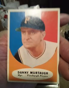 1961 Topps #138 Danny Murtaugh — front