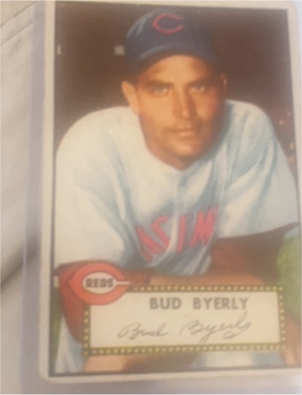 1952 Topps #161 Bud Byerly — front