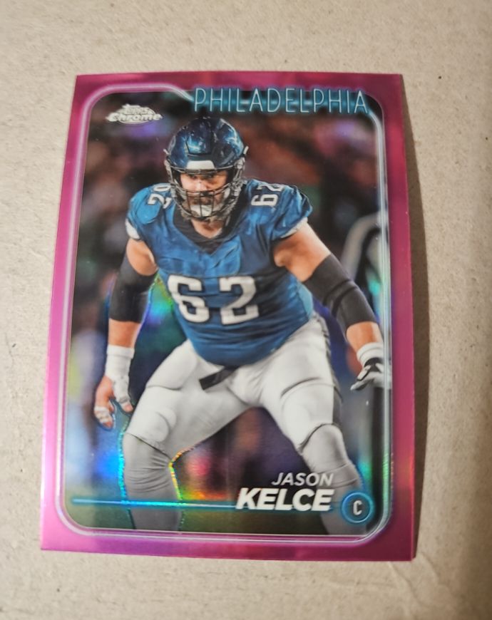 2024 Topps Chrome #160 Jason Kelce — front