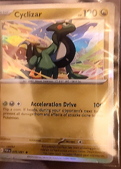 2024 Pokémon Paldean Fates #70 Cyclizar — front