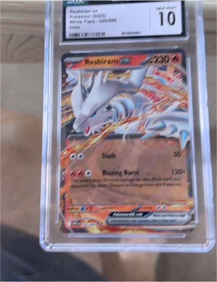 2022 Pokemon Scarlet & Violet #020 Reshiram EX — front