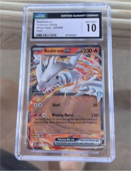 2022 Pokemon Scarlet & Violet #020 Reshiram EX — front