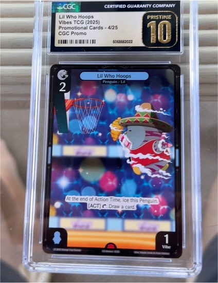 2025 Vibes TCG National NSCC Promo Lil Who Hoops #4 — front