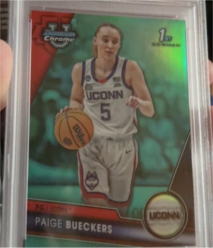 2023-24 Bowman University Chrome #90 Paige Bueckers — front