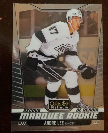 2024-25 O-Pee-Chee Platinum #279 Andre Lee — front