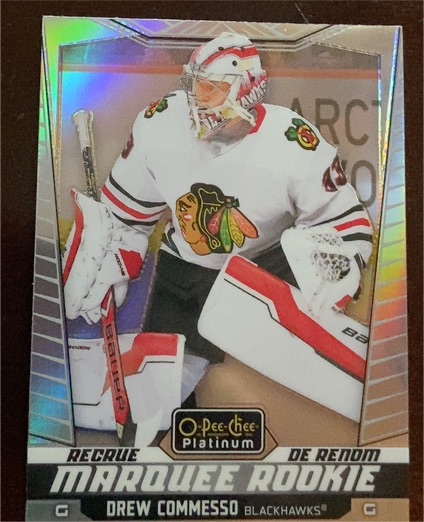 2024-25 O-Pee-Chee Platinum #292 Drew Commesso — front
