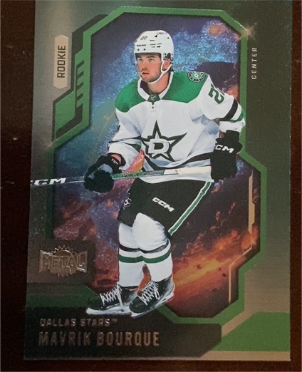 2024-25 Skybox Metal Universe #102 Mavrik Bourque — front