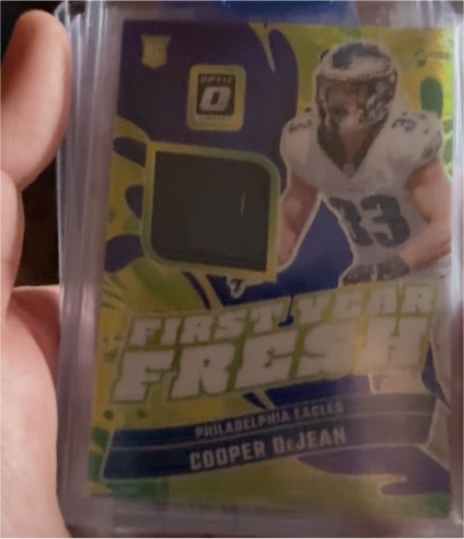 2024 Panini Donruss Optic First Year Fresh #FYF-CDN Cooper DeJean — front