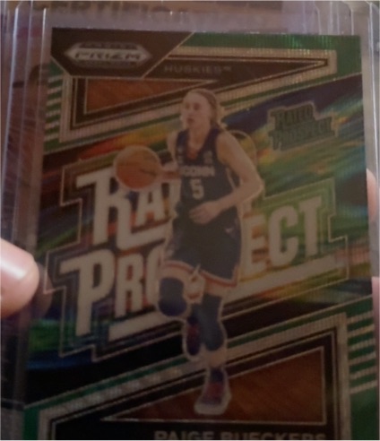 2024 Panini Prizm Draft Picks Rated Prospect #2 Paige Bueckers — front