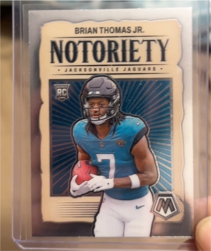 2024 Panini Mosaic #25 Brian Thomas Jr. — front