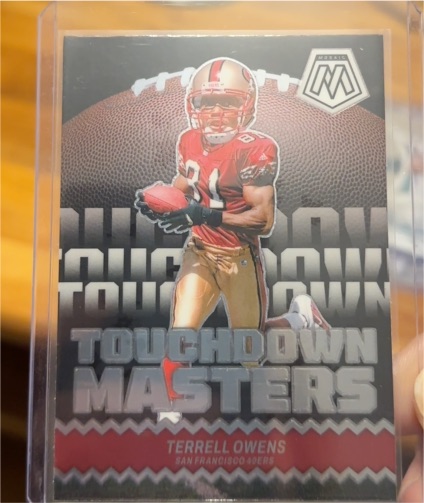 2024 Panini Mosaic #TM-TOS Terrell Owens Touchdown Masters — front