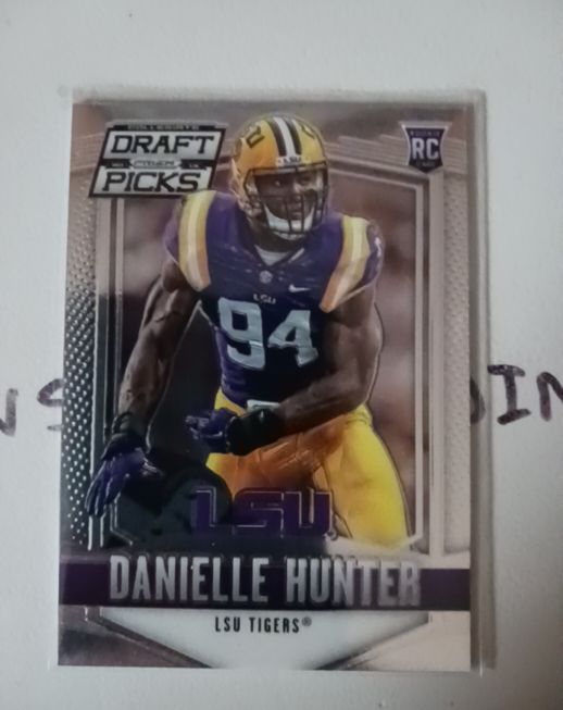 2015 Panini Prizm Draft Picks #171 Danielle Hunter RC LSU Tigers — front