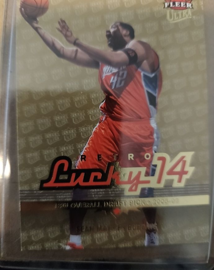 2006-07 Fleer Ultra #176 Martell Webster Retro Lucky 14 — front