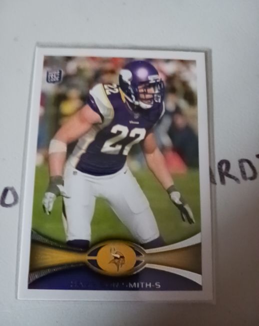 2012 Topps #15 Harrison Smith Rookie — front