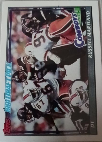 1991 Topps #353b Russell Maryland — front