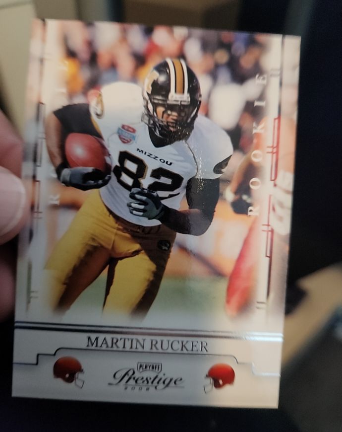 2008 Playoff Prestige #176 Martin Rucker — front