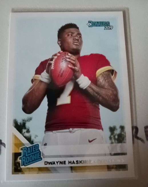 2019 Donruss #301 Dwayne Haskins Rated Rookie — front