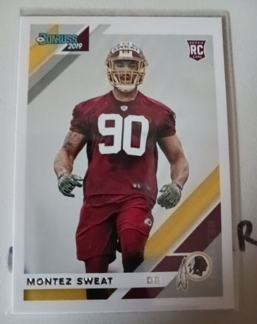 2019 Donruss #260 Montez Sweat — front