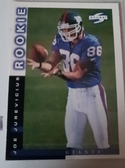 1998 Score #248 Joe Jurevicius — front