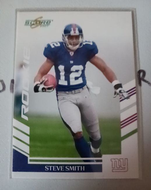 2007 Score #379 Steve Smith Rookie — front