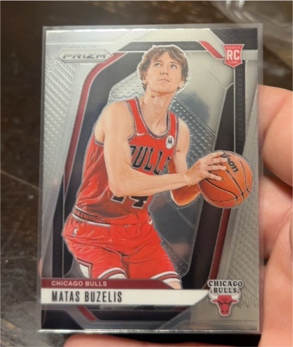 2024-25 Panini Prizm #252 Matas Buzelis — front