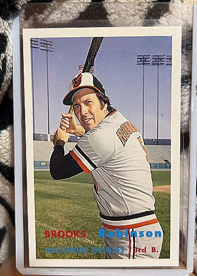 2006 Topps Rookie of the Week #9 Brooks Robinson — front