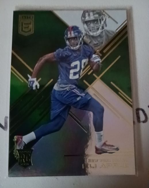 2016 Panini Elite Black #106 Eli Apple — front
